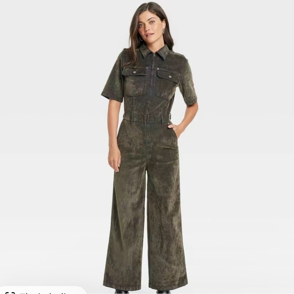 🆕 Universal Thread Olive Green Jumpsuit